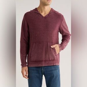 Weatherproof Men's VINTAGE Stonewashed Cotton Hooded Sweater